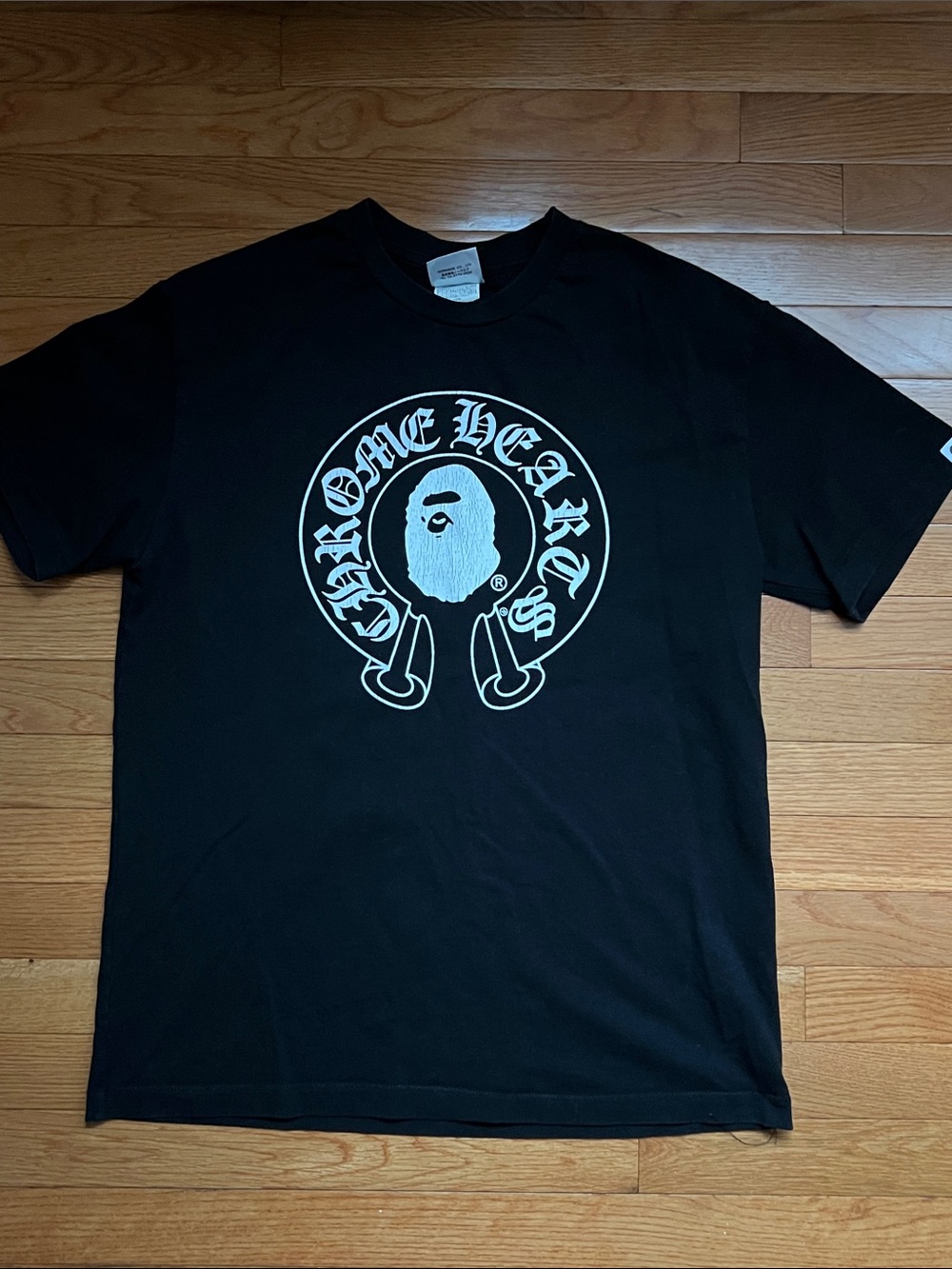 Bape x Chrome Hearts Baby Milo Graphic T-shirt